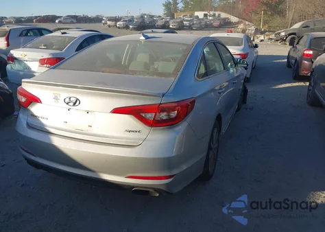2017 Hyundai Sonata Sport из США, поврежденный, VIN 5NPE34AF3HH569950